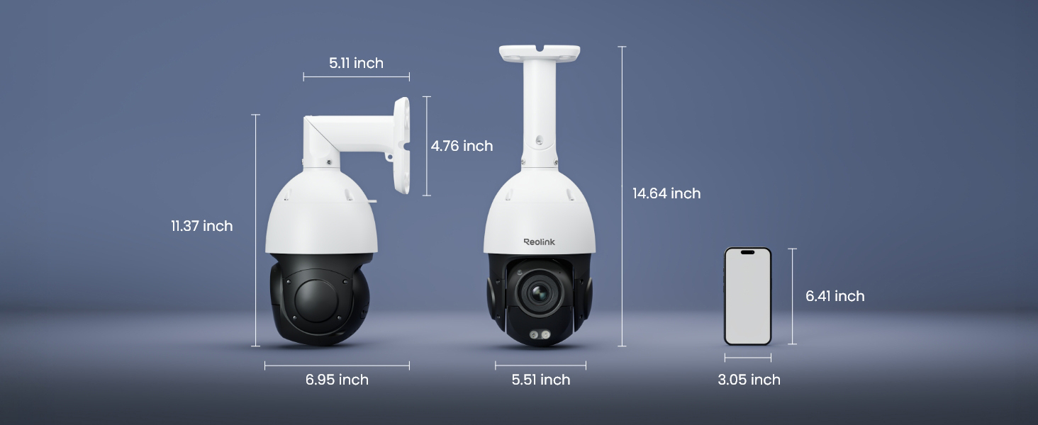 REOLINK P840 8MP 2.7-13.5MM SPEED DOME KAMERA