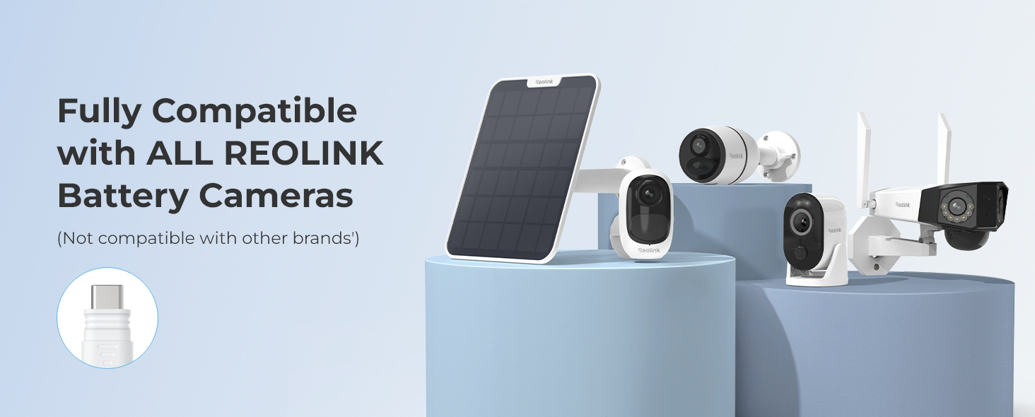 Reolink Sp2-W Solar Panel (Beyaz) 