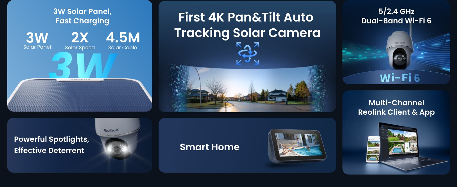 REOLINK ARGUS PT ULTRA 8MP WI-FI PT KAMERA