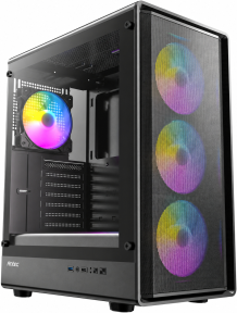 ANTEC VX510 ARGB 750W 80+ BRONZE 4xARGB Fan ATX Siyah Mid Tower Gaming (Oyuncu) Kasası