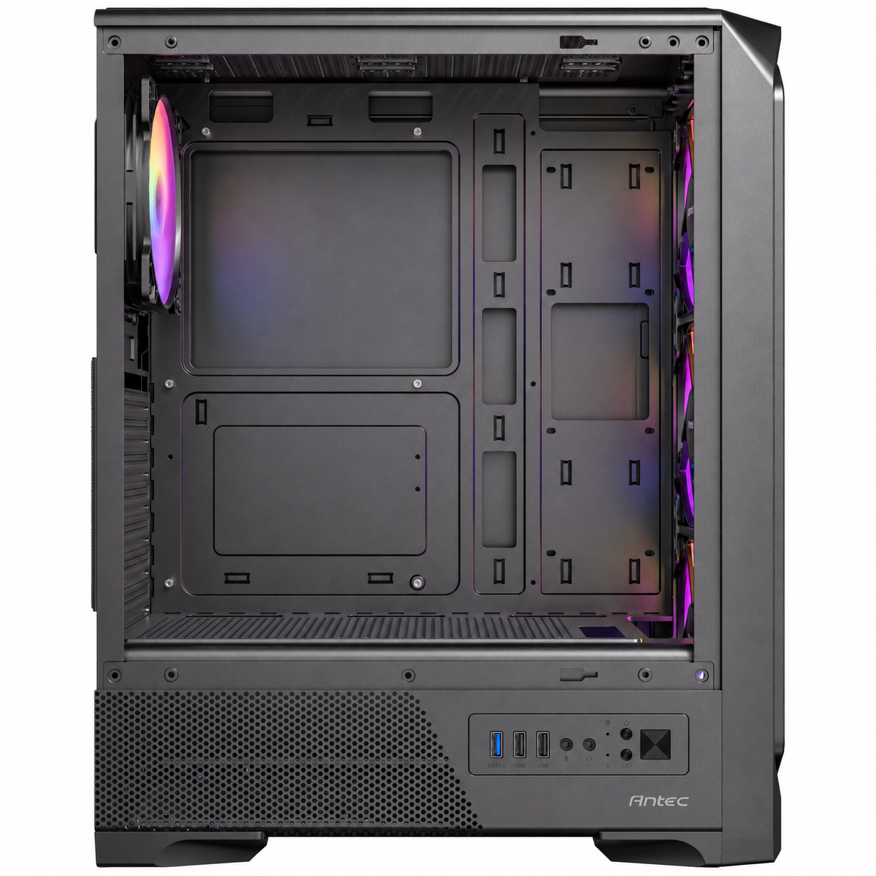 ANTEC VX330 ARGB 750W 80+ BRONZE 4xARGB Fan ATX Siyah Mid Tower Gaming (Oyuncu) Kasası