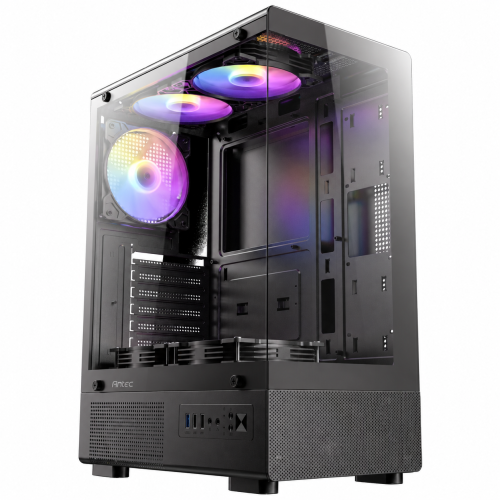 ANTEC VCX300 ARGB 750W 80+ BRONZE 4xARGB Fan ATX Siyah Mid Tower Gaming (Oyuncu) Kasası