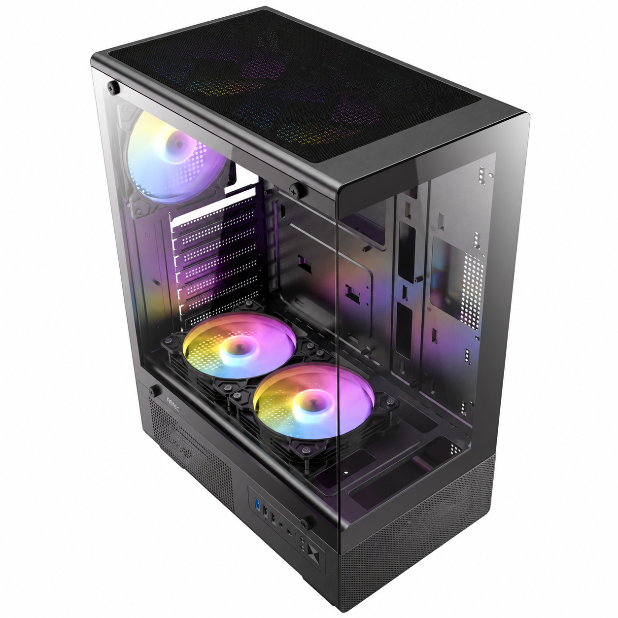 ANTEC VCX300 ARGB 750W 80+ BRONZE 4xARGB Fan ATX Siyah Mid Tower Gaming (Oyuncu) Kasası