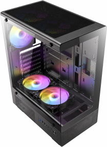 ANTEC VCX300 ARGB 750W 80+ BRONZE 4xARGB Fan ATX Siyah Mid Tower Gaming (Oyuncu) Kasası