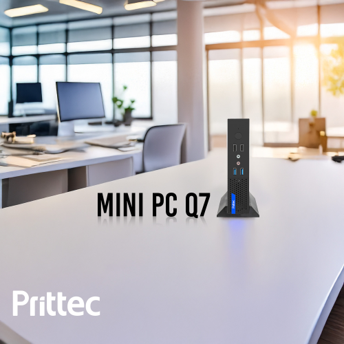 PRITTEC Q7-TH610L MINI PC I5-14400 / 16GB Ram / 512 GB M.2 SSD Siyah Mini Pc