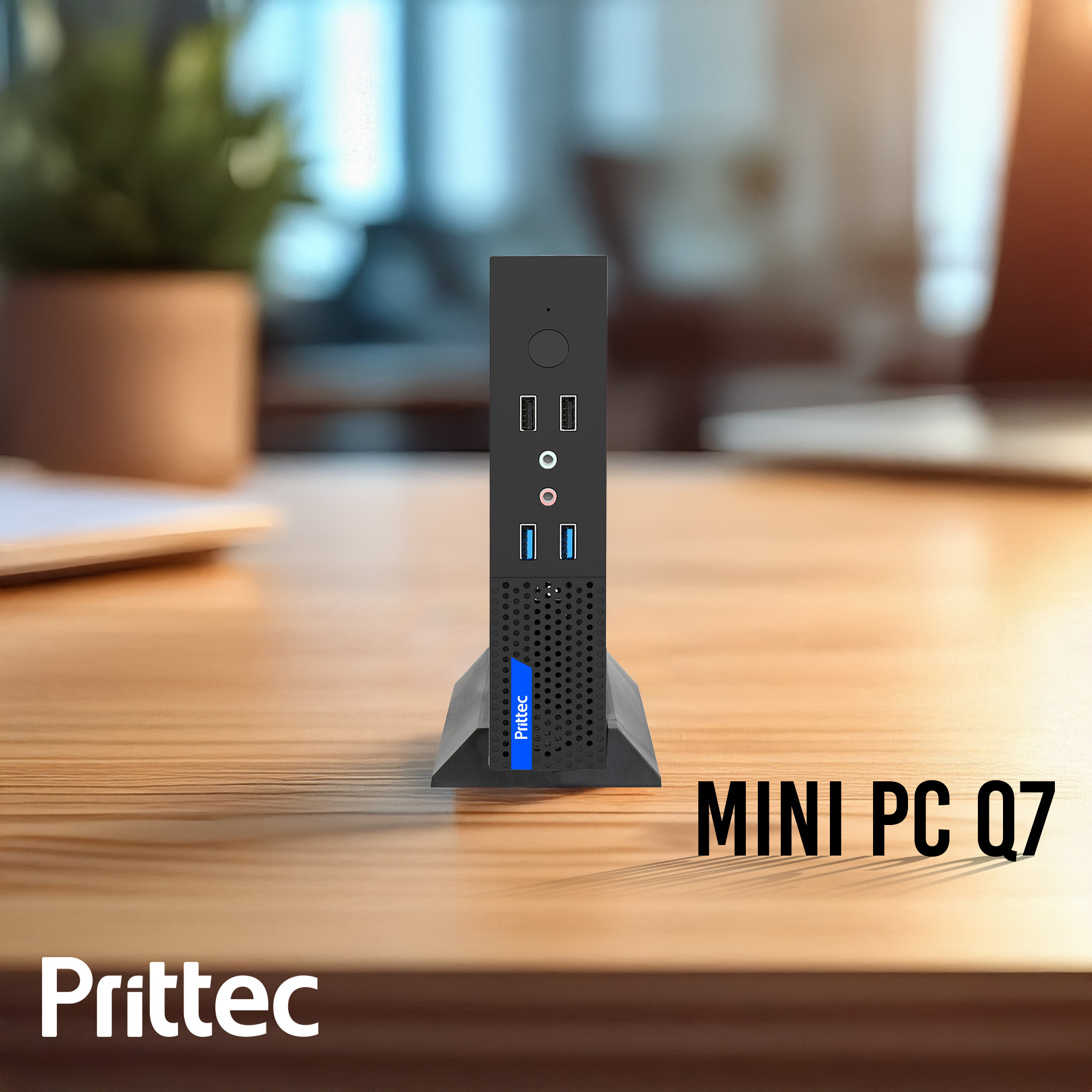 PRITTEC Q7-TH610L MINI PC I5-14400 / 16GB Ram / 512 GB M.2 SSD Siyah Mini Pc