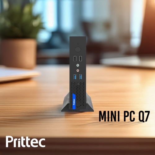 PRITTEC Q7-TH610L MINI PC I5-14400 / 16GB Ram / 512 GB M.2 SSD Siyah Mini Pc