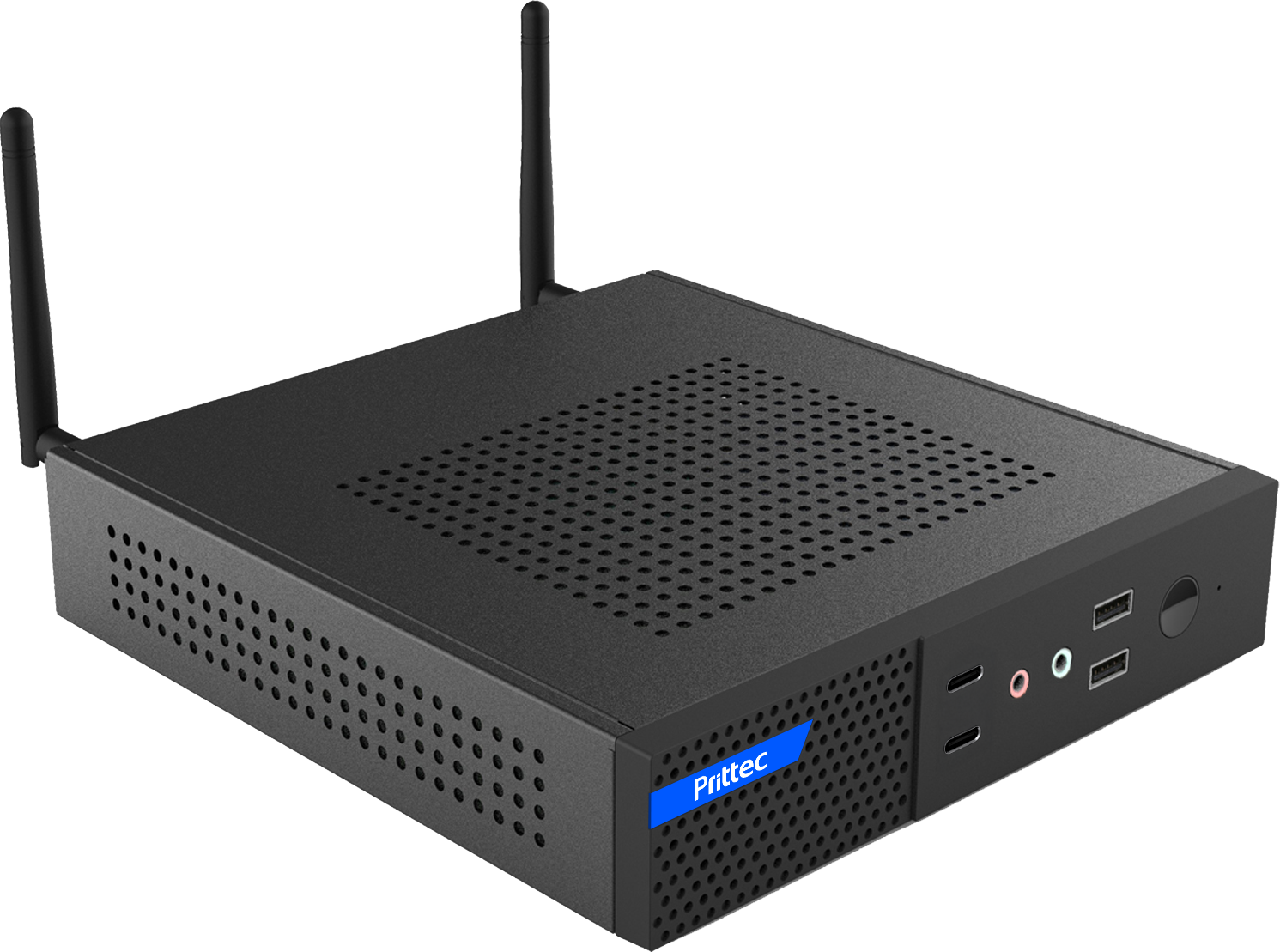 PRITTEC Q7-TH610L MINI PC I5-14400 / 16GB Ram / 512 GB M.2 SSD Siyah Mini Pc