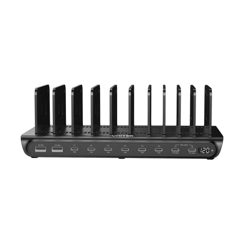 Unitek uCharge 120W 10 Bağlantı Noktalı Akıllı Şarj İstasyonu (P1230EBK01-EU)