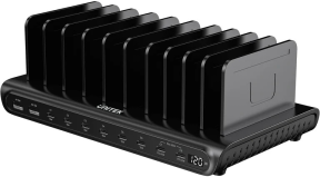 Unitek uCharge 120W 10 Bağlantı Noktalı Akıllı Şarj İstasyonu (P1230EBK01-EU)
