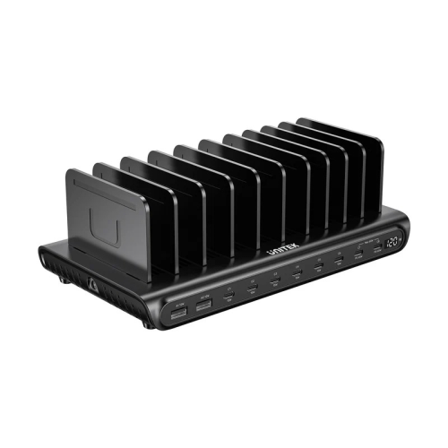 Unitek uCharge 120W 10 Bağlantı Noktalı Akıllı Şarj İstasyonu (P1230EBK01-EU)