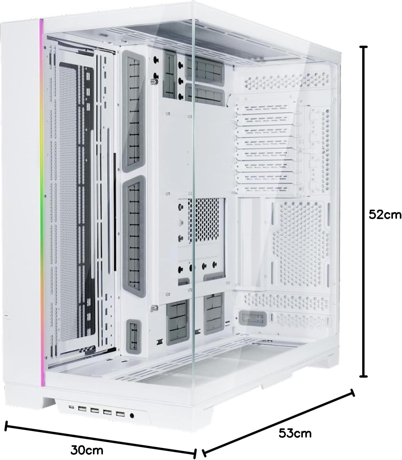 Lian Li O11 Dynamic Evo XL Beyaz Full-Tower E-ATX Gaming (Oyuncu) Kasa