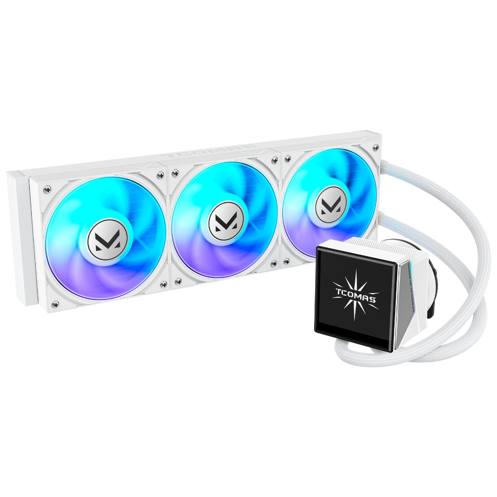 TCOMAS Angl 360mm AM5/LGA1851 Uyumlu Beyaz Sıvı Soğutucu (ANGLN2WH36DWW)