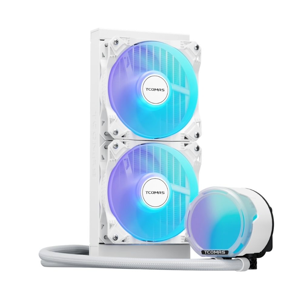 TCOMAS LE100 240mm AM5/LGA1851 Uyumlu Beyaz Sıvı Soğutucu (LE100N2WH24DUS)