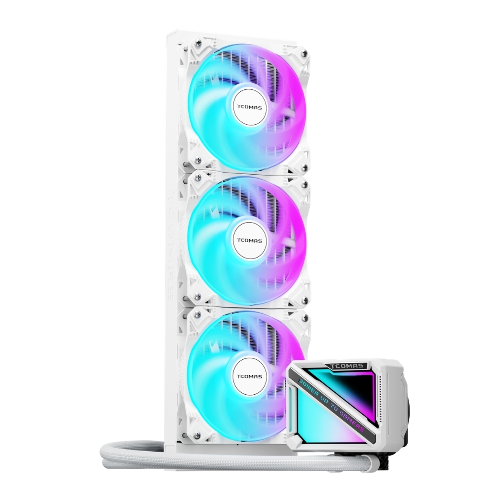 TCOMAS LE200 360mm AM5/LGA1851 Uyumlu Beyaz Sıvı Soğutucu (LE200N2WH36DUS)