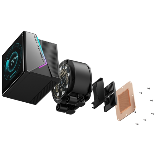 TCOMAS Angl 360mm AM5/LGA1851 Uyumlu Siyah Sıvı Soğutucu (ANGLN2BK36DWW)
