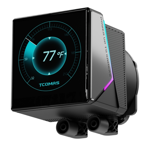 TCOMAS Angl 360mm AM5/LGA1851 Uyumlu Siyah Sıvı Soğutucu (ANGLN2BK36DWW)