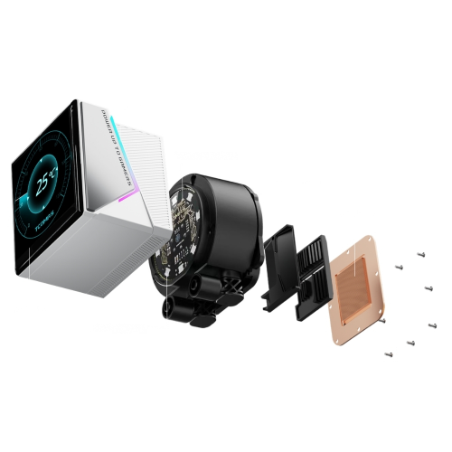 TCOMAS Angl 360mm AM5/LGA1851 Uyumlu Beyaz Sıvı Soğutucu (ANGLN2WH36DWW)