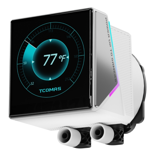 TCOMAS Angl 360mm AM5/LGA1851 Uyumlu Beyaz Sıvı Soğutucu (ANGLN2WH36DWW)