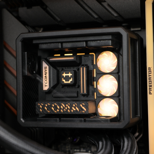 TCOMAS Cube 360mm AM5/LGA1851 Uyumlu Siyah Sıvı Soğutucu (CUBEN2BK36DWW)