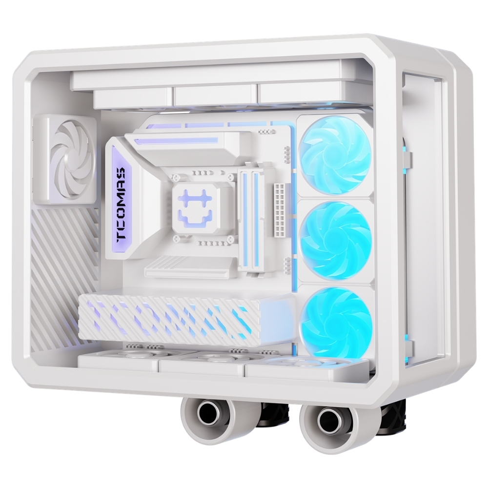 TCOMAS Cube 360mm AM5/LGA1851 Uyumlu Beyaz Sıvı Soğutucu (CUBEN2WH36DWW)