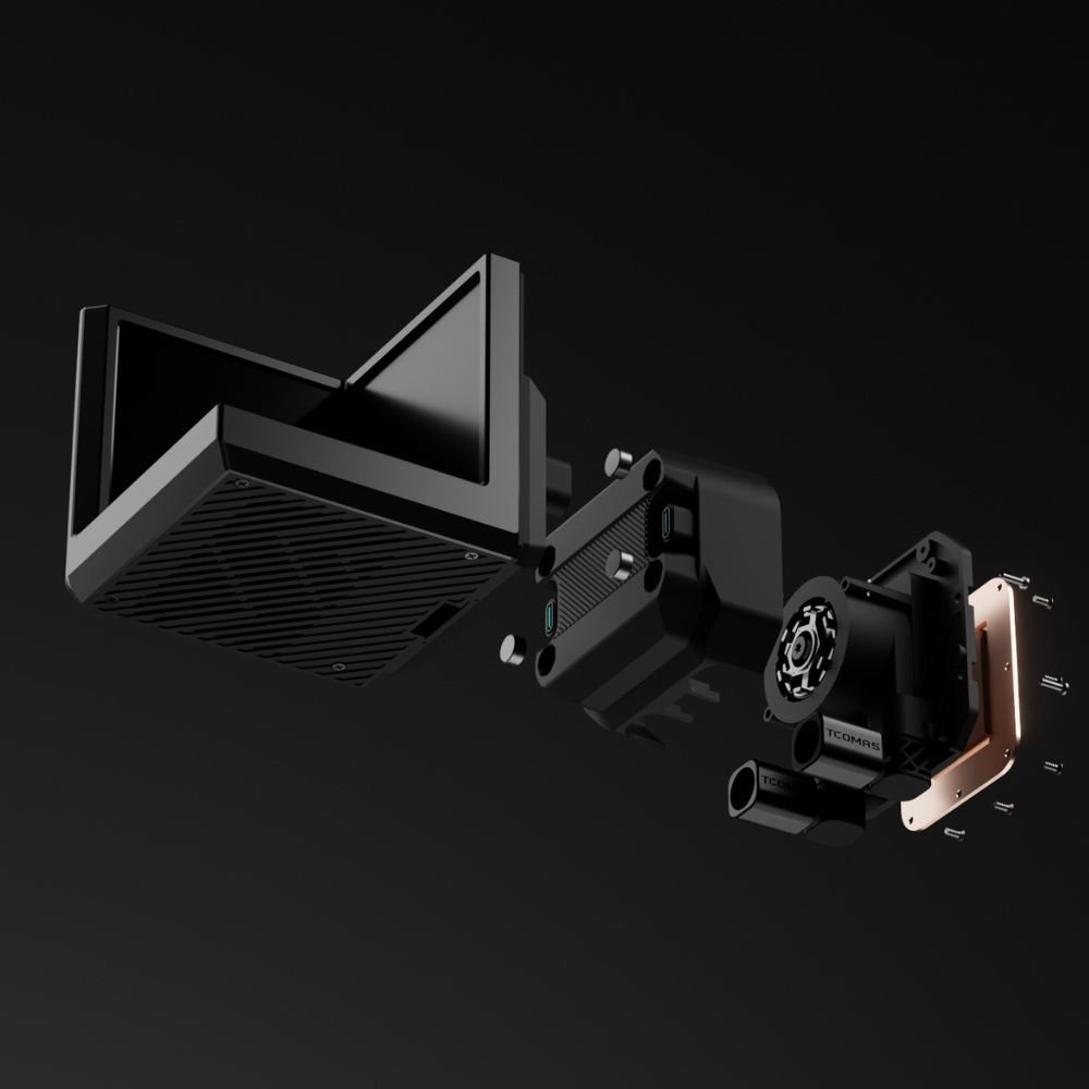 TCOMAS Exit D3 360mm AM5/LGA1851 Uyumlu Siyah Sıvı Soğutucu (EXITD3N2BK36DWW)