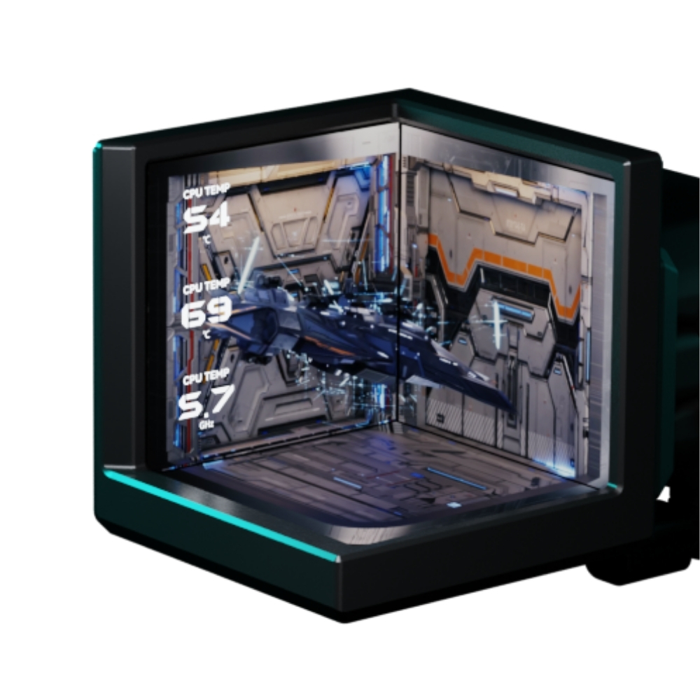 TCOMAS Exit D3 360mm AM5/LGA1851 Uyumlu Siyah Sıvı Soğutucu (EXITD3N2BK36DWW)