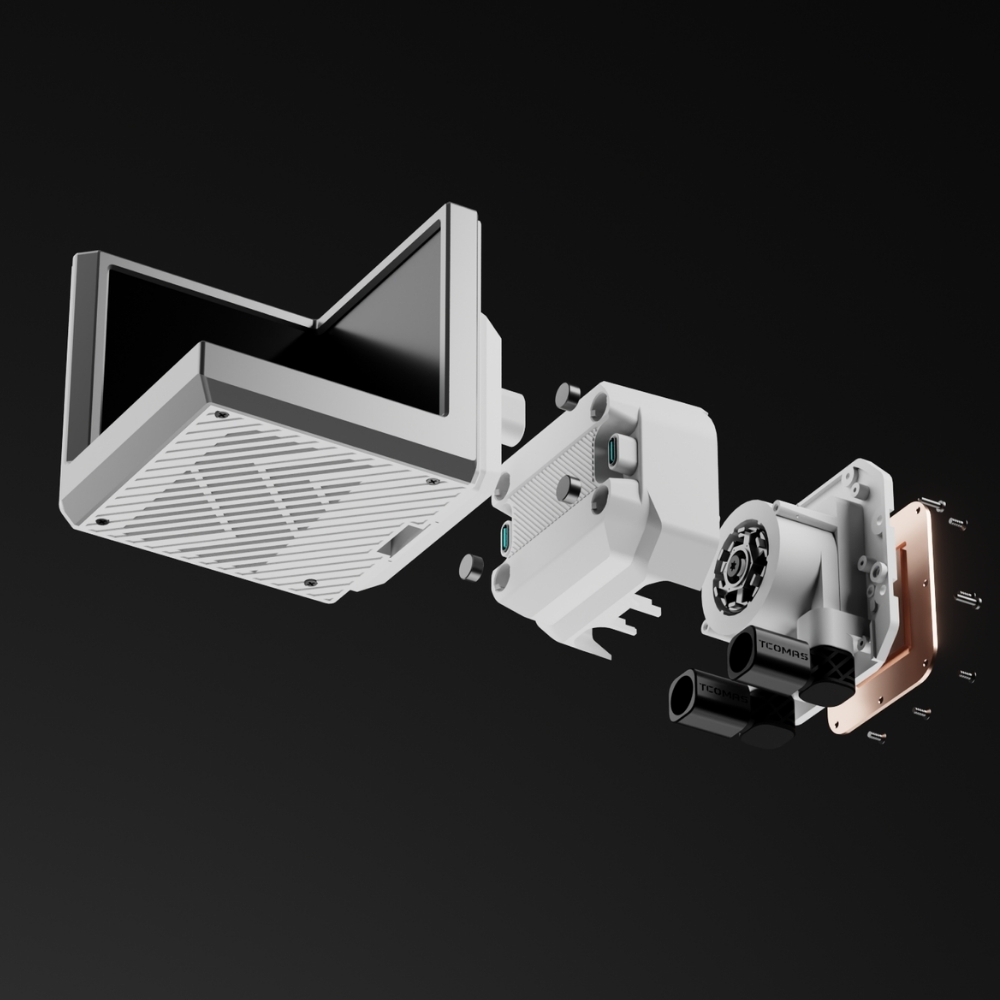 TCOMAS Exit D3 360mm AM5/LGA1851 Uyumlu Beyaz Sıvı Soğutucu (EXITD3N2WH36DWW)