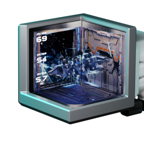 TCOMAS Exit D3 360mm AM5/LGA1851 Uyumlu Beyaz Sıvı Soğutucu (EXITD3N2WH36DWW)
