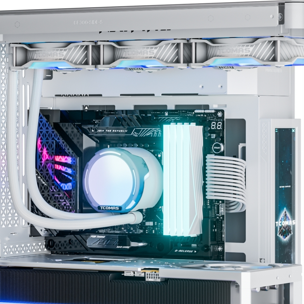 TCOMAS LE100 360mm AM5/LGA1851 Uyumlu Beyaz Sıvı Soğutucu (LE100N2WH36DUS)