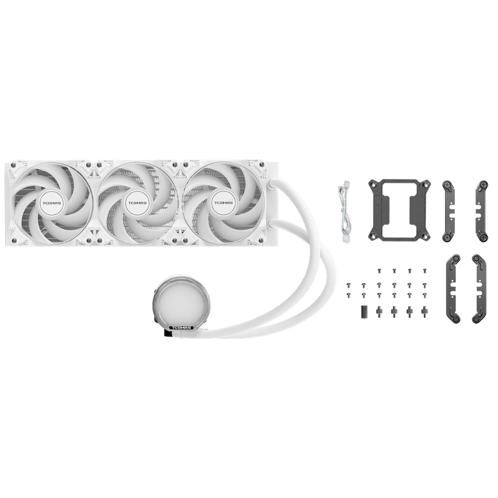 TCOMAS LE100 360mm AM5/LGA1851 Uyumlu Beyaz Sıvı Soğutucu (LE100N2WH36DUS)