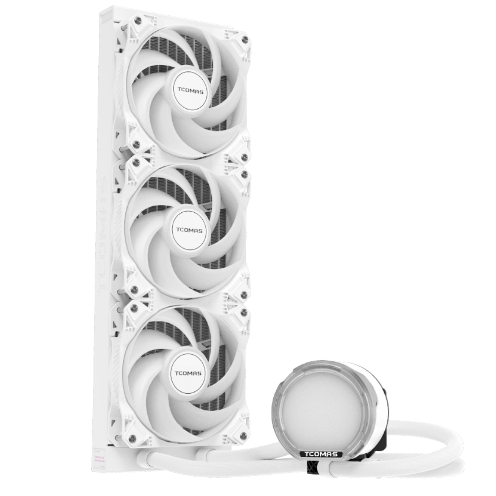TCOMAS LE100 360mm AM5/LGA1851 Uyumlu Beyaz Sıvı Soğutucu (LE100N2WH36DUS)