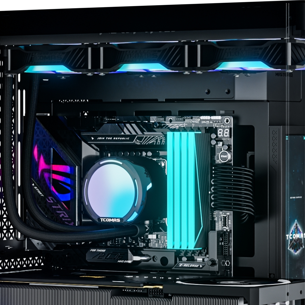 TCOMAS LE100 360mm AM5/LGA1851 Uyumlu Siyah Sıvı Soğutucu (LE100N2BK36DUS)