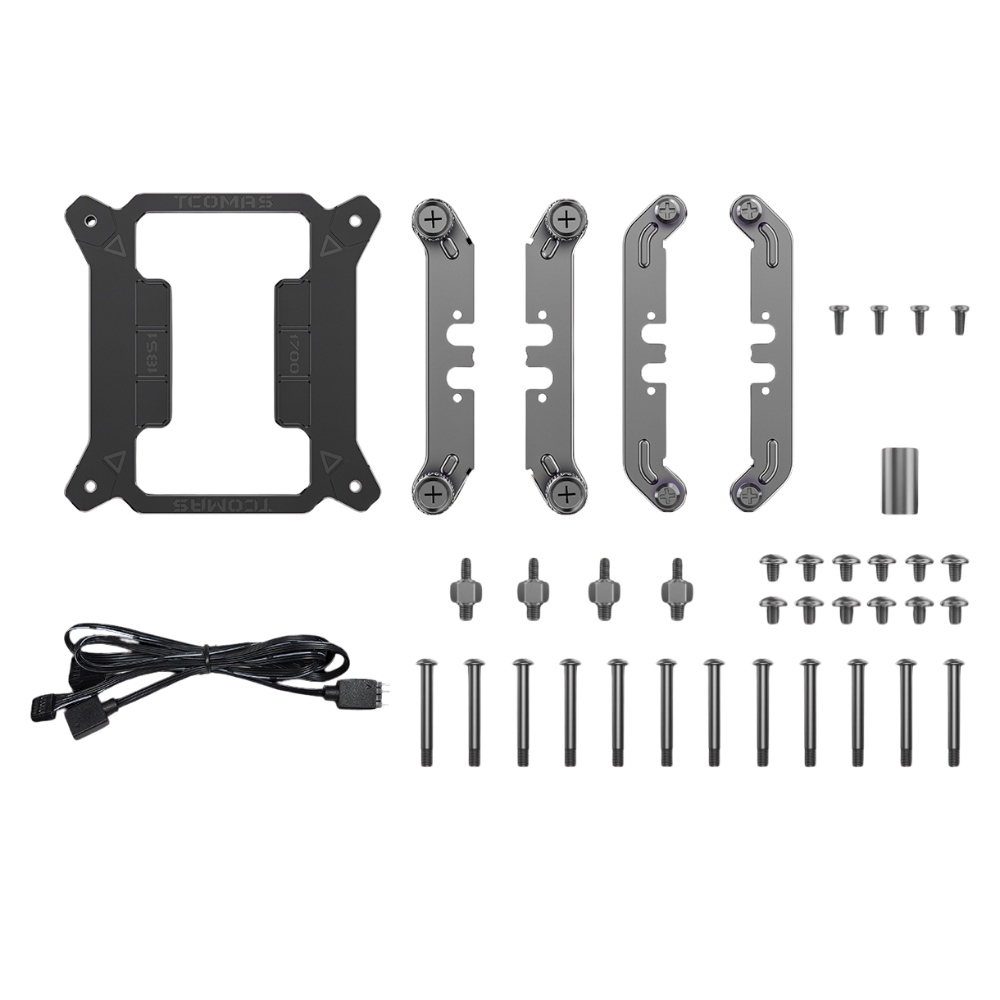 TCOMAS LE100 240mm AM5/LGA1851 Uyumlu Siyah Sıvı Soğutucu (LE100N2BK24DUS)
