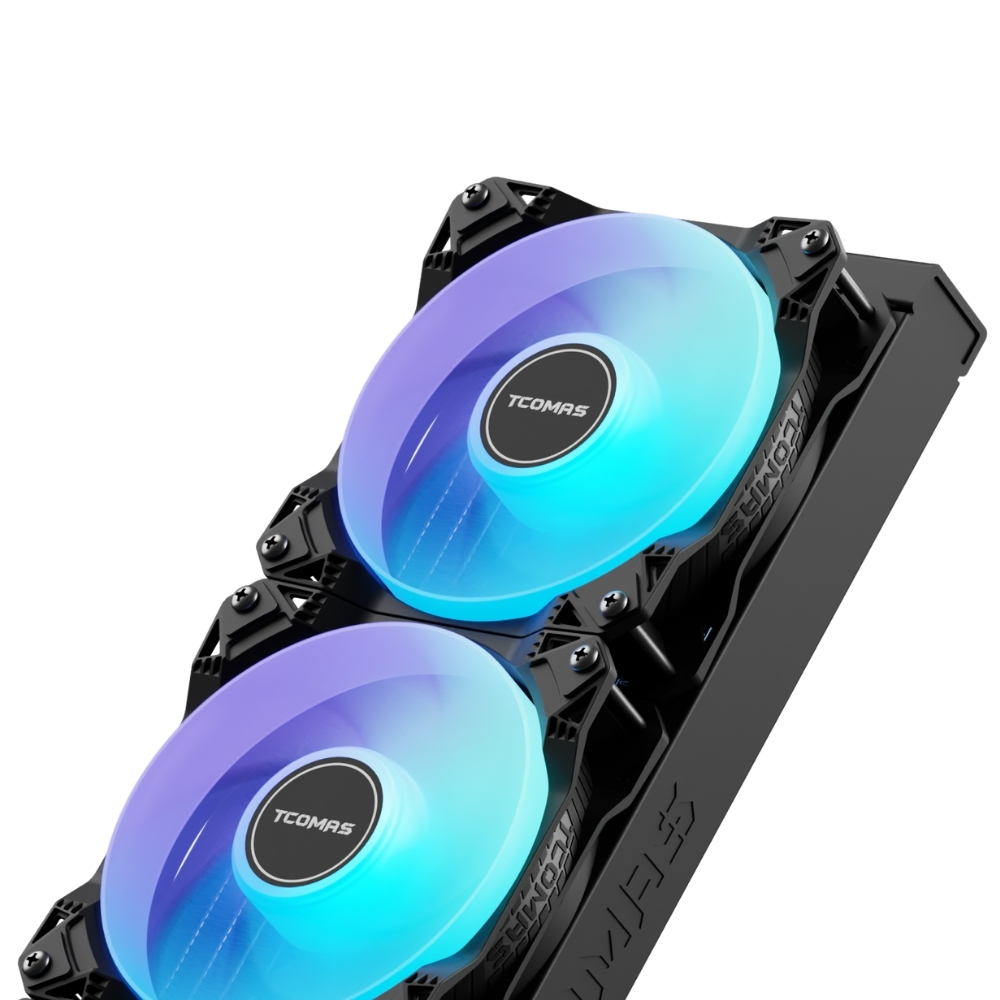 TCOMAS LE100 240mm AM5/LGA1851 Uyumlu Siyah Sıvı Soğutucu (LE100N2BK24DUS)