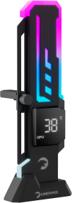 Gamepower Heatsync V2 ARGB Dikey Ekran Kartı Tutucu Siyah