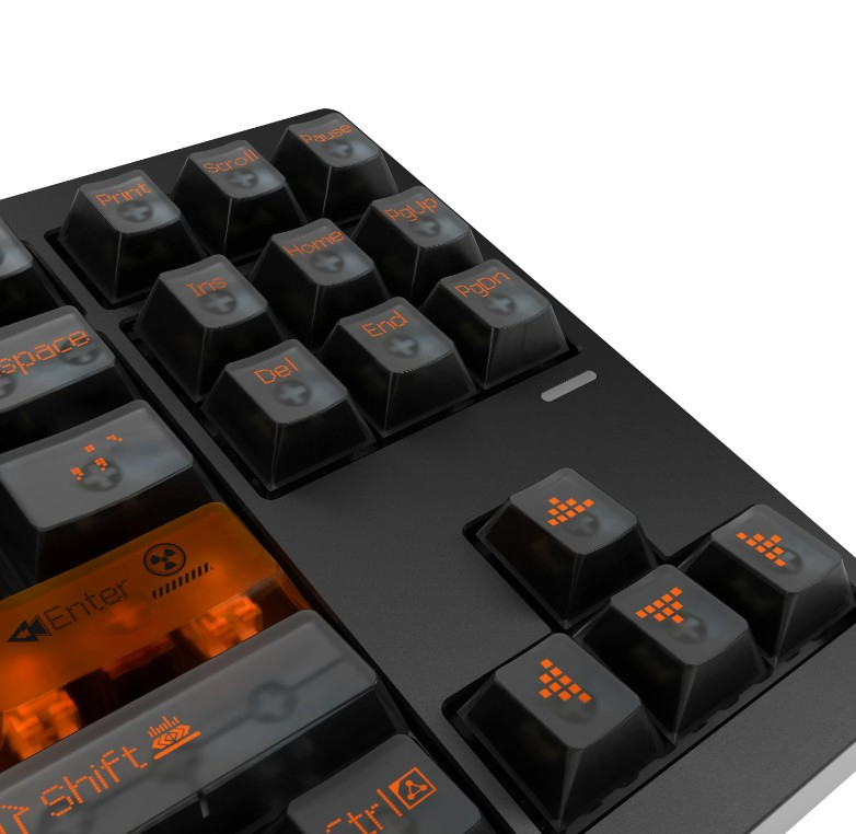Hawk HK420 RGB TKL Phantom Switch Kablolu/Kablosuz Mekanik Oyuncu Klavyesi