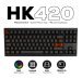 Hawk HK420 RGB TKL Phantom Switch Kablolu/Kablosuz Mekanik Oyuncu Klavyesi
