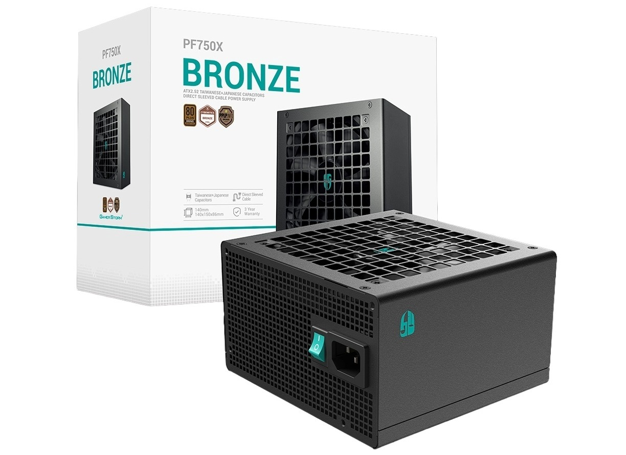 DeepCool PF750X 750W 80+ Bronze Güç Kaynağı