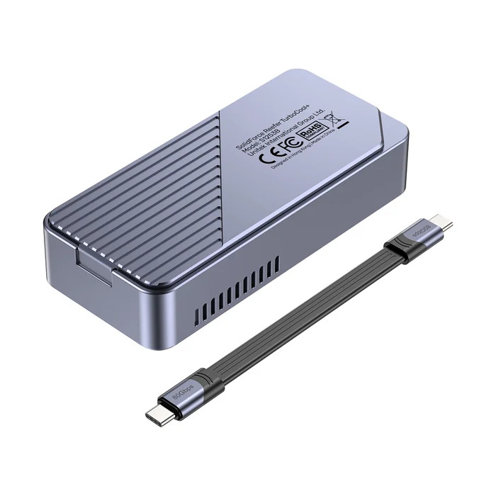 Unitek Turbocool+ 80GBPS M.2 SSD Kutusu (S1253BGY01)