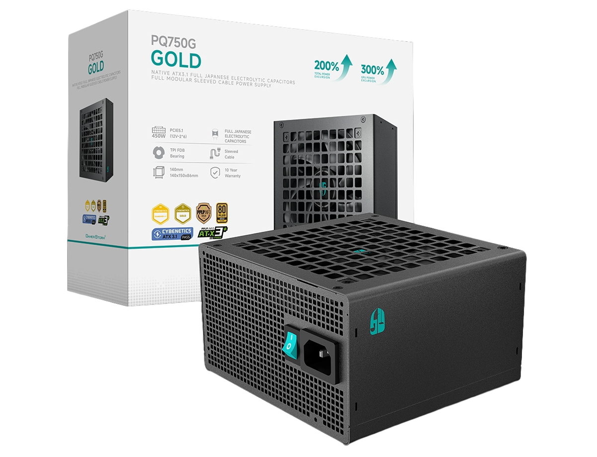 DeepCool PQ750G 750W 80+ Gold Güç Kaynağı
