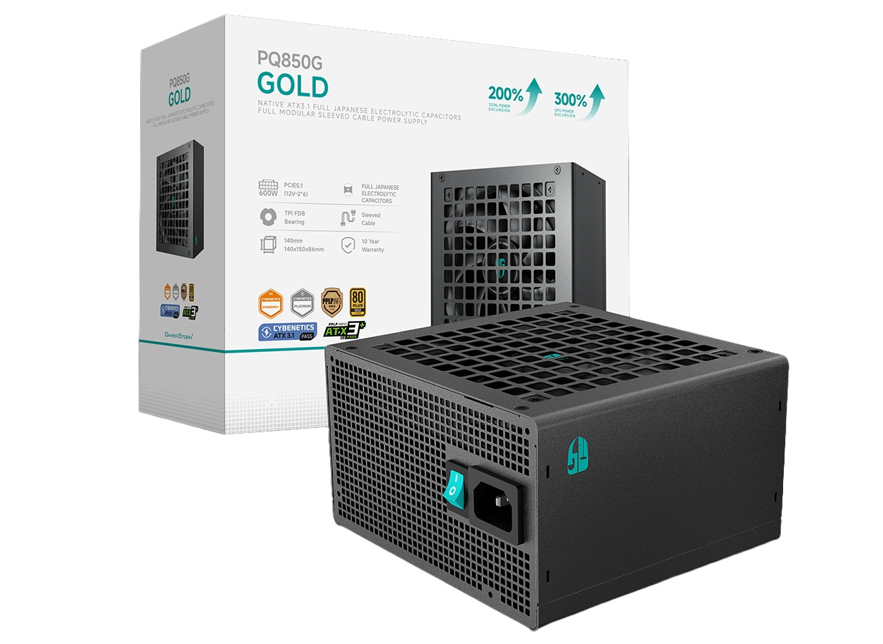 DeepCool PQ850G 850W 80+ Gold Güç Kaynağı