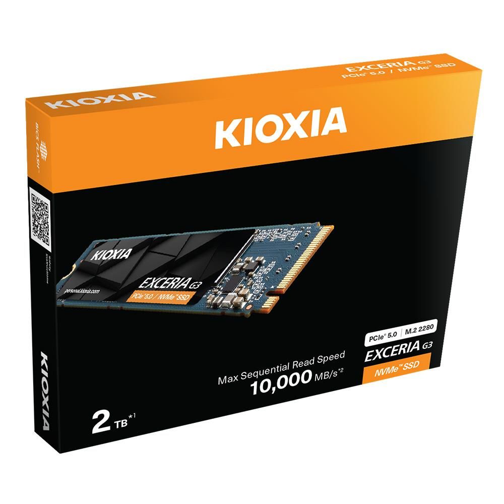 Kioxia Exceria G3 LVC10Z002TG8 2TB Gen5 10000/9600MB/s NVMe PCIe M.2 SSD
