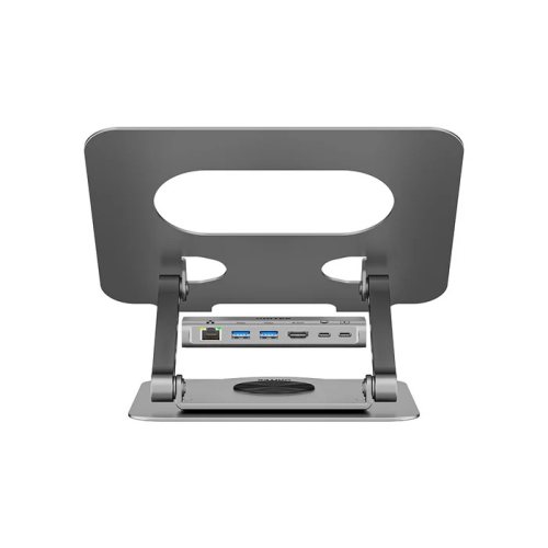 Unitek Çıkarılabilir USB-C Hub`lı Dizüstü Bilgisayar Standı (D1109CGY01)
