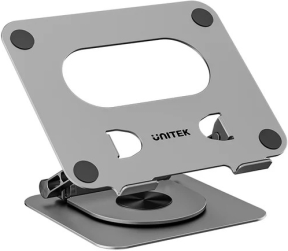 Unitek Çıkarılabilir USB-C Hub`lı Dizüstü Bilgisayar Standı (D1109CGY01)