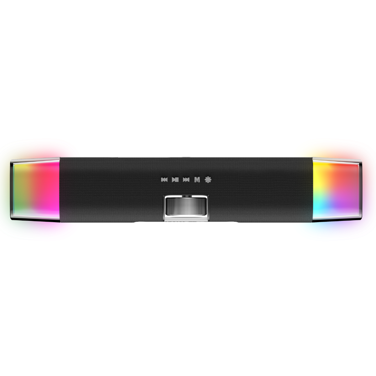 Havit Gamenote SK222 RGB Oyuncu Kablolu Bluetooth Soundbar Hoparlör - Çift Modlu Bilgisayar Hoparlörü - Siyah