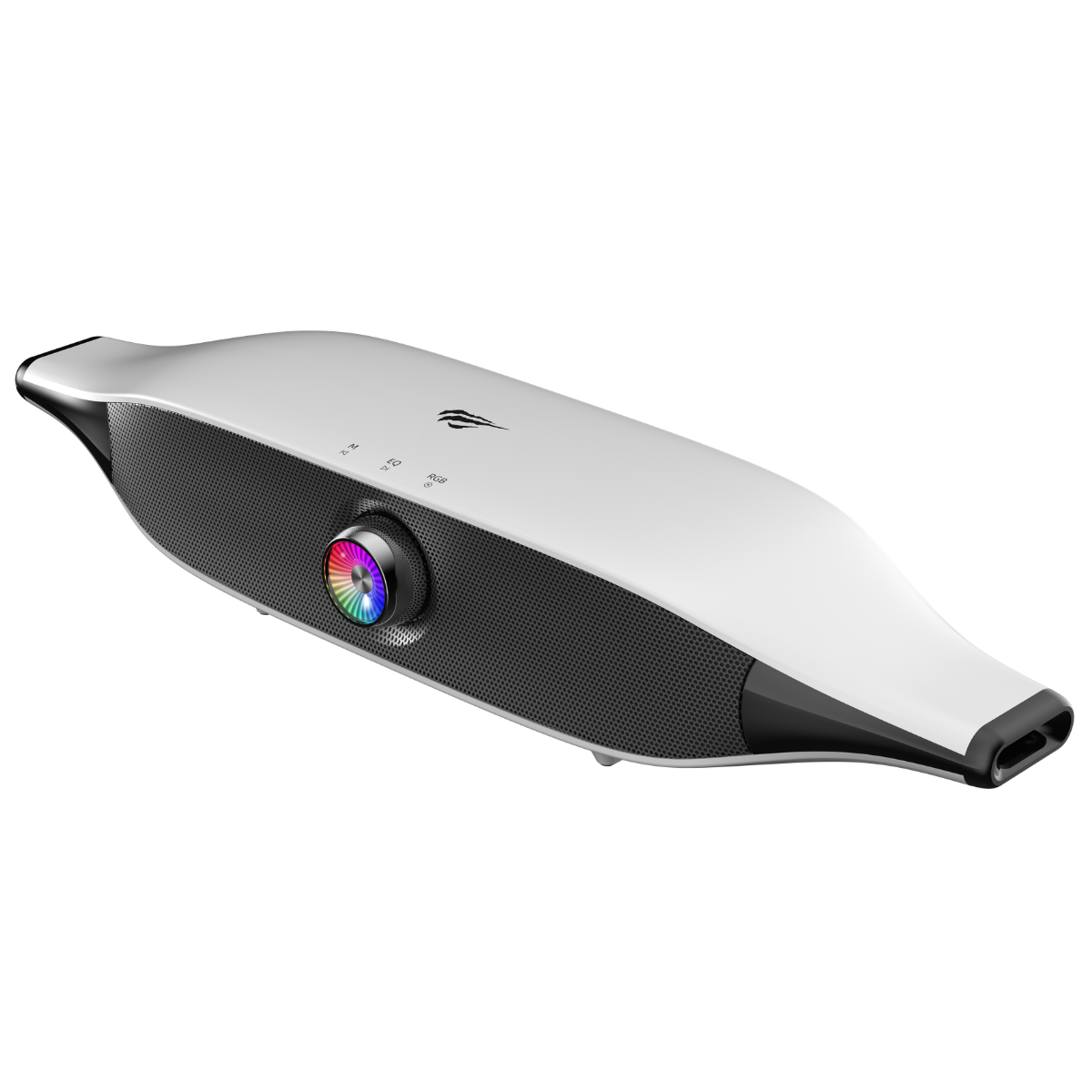 Havit Gamenote SK218 RGB Oyuncu Kablolu Bluetooth Hoparlör - Çift Modlu Bilgisayar Hoparlörü - Beyaz