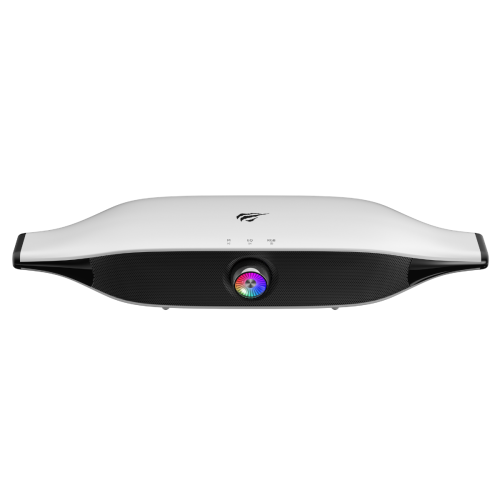 Havit Gamenote SK218 RGB Oyuncu Kablolu Bluetooth Hoparlör - Çift Modlu Bilgisayar Hoparlörü - Beyaz