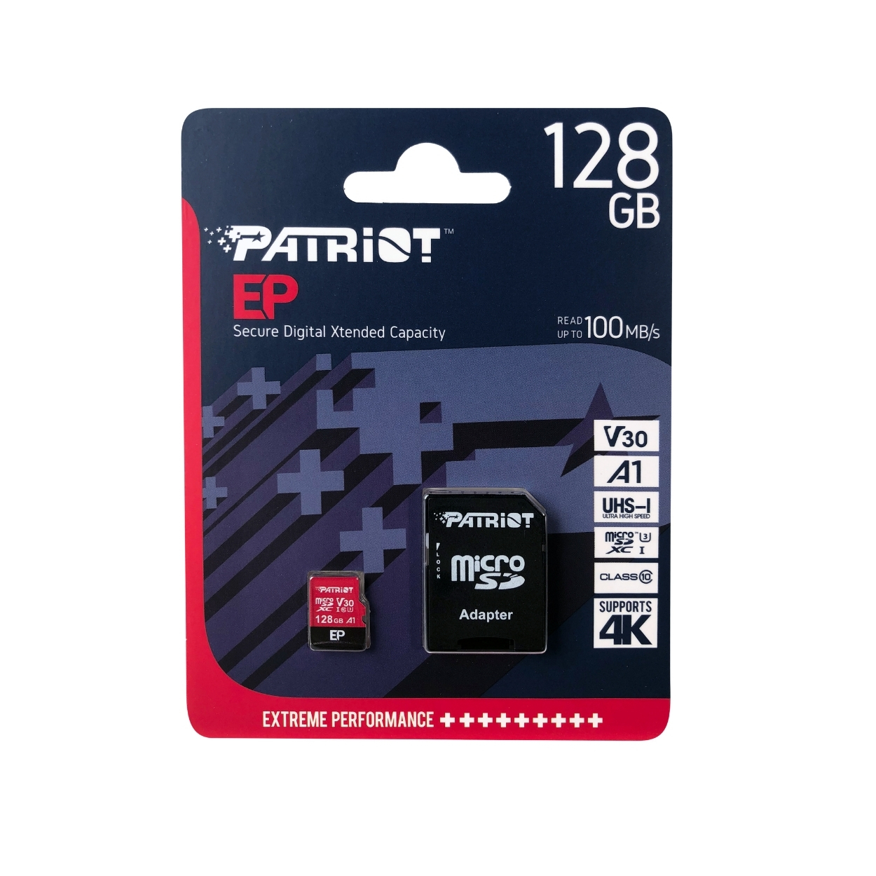 Patriot 128GB EP Series V30 A1 Micro SD Hafıza Kartı (PEF128GEP31MCX)