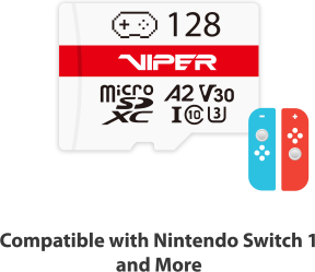 Patriot 128GB Viper Gaming Series V30 A2 Micro SD Hafıza Kartı (PV128GGM32MCX)